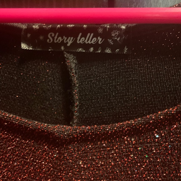 Beautiful shinny red dress size 1x wore once - Picture 7 of 8